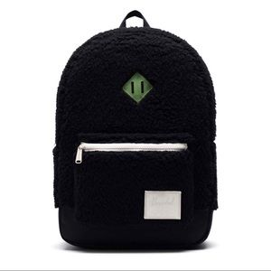 Herschel Black Sherpa Backpack